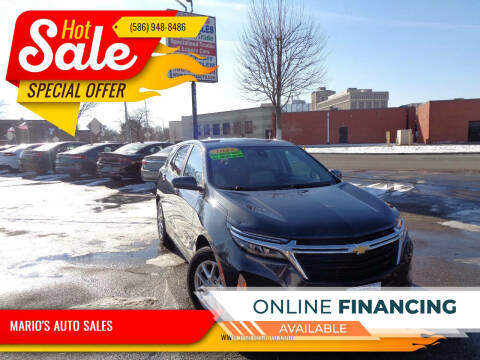 2022 Chevrolet Equinox for sale at MARIO'S AUTO SALES in Mount Clemens MI