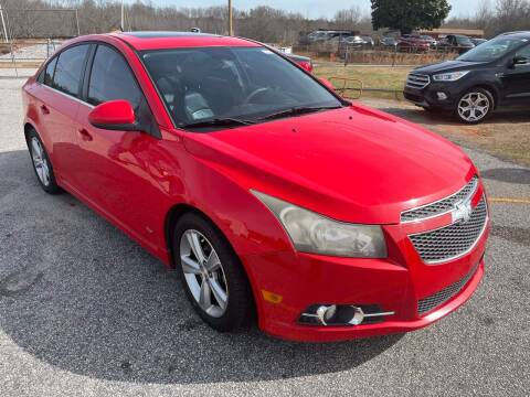 2014 Chevrolet Cruze for sale at UpCountry Motors in Taylors SC