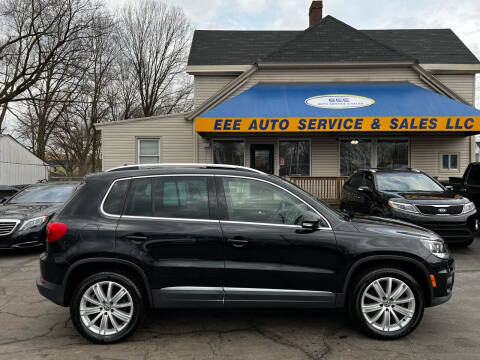 2013 Volkswagen Tiguan for sale at EEE AUTO SERVICES AND SALES LLC in Cincinnati OH