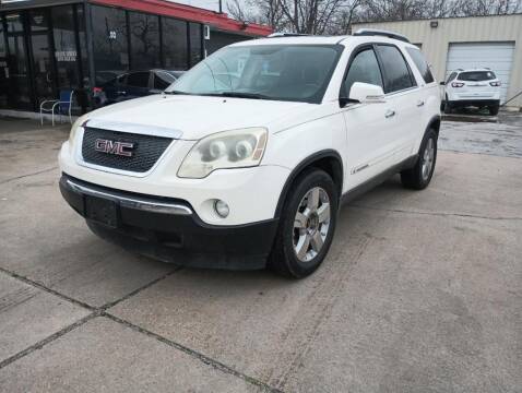 2007 GMC Acadia for sale at Preferable Auto LLC in Houston TX