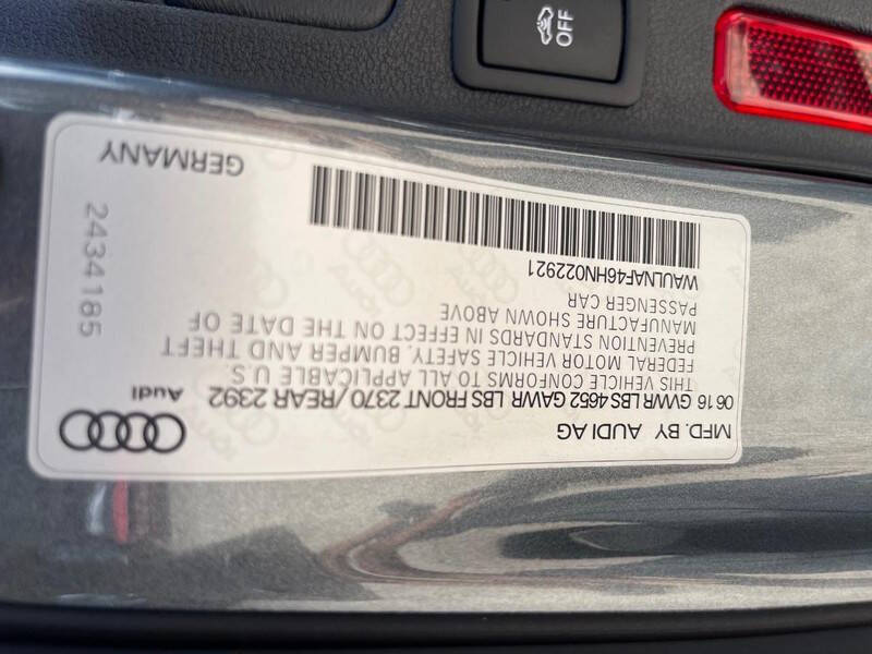 2017 Audi A4 2.0T Premium Plus