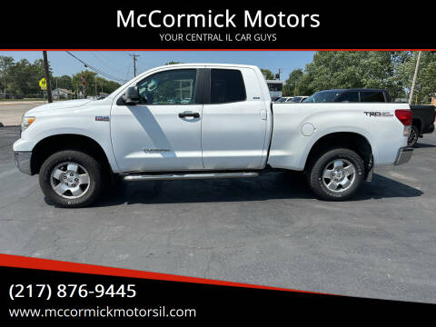 2010 Toyota Tundra for sale at McCormick Motors in Decatur IL