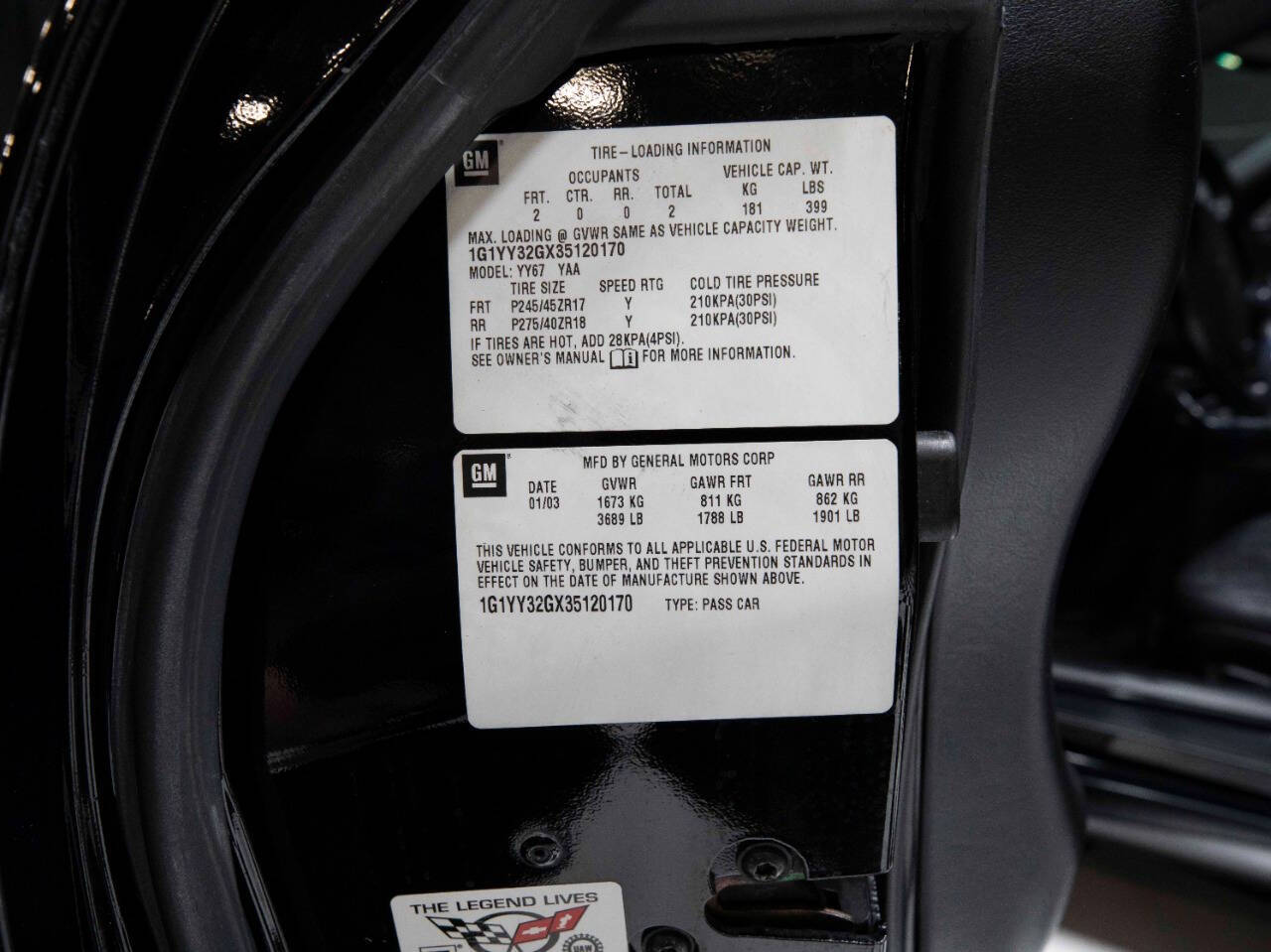 2003 Chevrolet Corvette 46