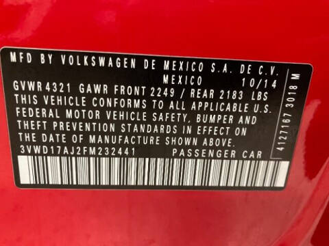 2015 Volkswagen Jetta