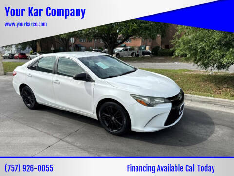 2017 Toyota Camry for sale at Your Kar Company in Norfolk VA