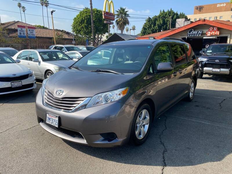 2015 Toyota Sienna for sale at Orion Motors in Los Angeles CA
