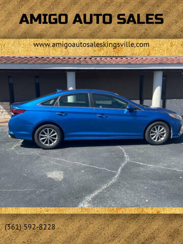 2018 Hyundai Sonata for sale at AMIGO AUTO SALES in Kingsville TX