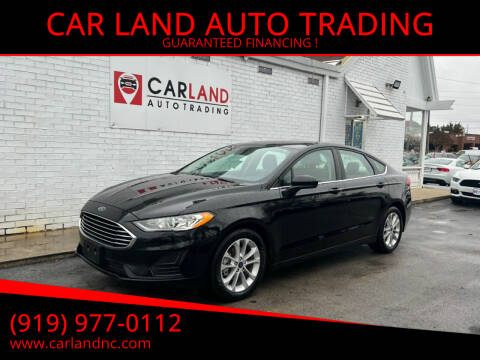 2020 Ford Fusion for sale at CAR LAND  AUTO TRADING in Raleigh NC