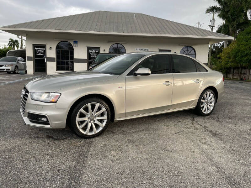 2014 Audi A4 for sale at Supreme Motor Sports in North Fort Myers FL