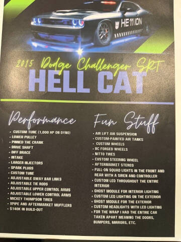 2015 Dodge Challenger SRT Hellcat