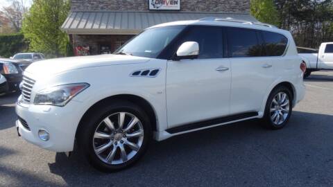 2014 Infiniti QX80 for sale at Driven Pre-Owned in Lenoir NC