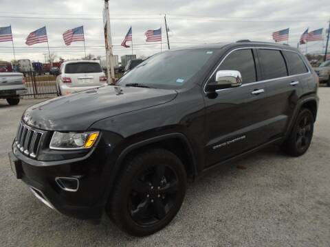 2016 Jeep Grand Cherokee for sale at TEXAS HOBBY AUTO SALES in Houston TX