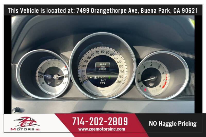 2013 Mercedes-Benz C-Class C 250