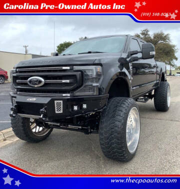 2019 Ford F-250 Super Duty for sale at Carolina Pre-Owned Autos Inc in Durham NC