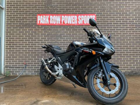 2015 Honda CBR500R for sale at Park Row Power Sports in Arlington TX