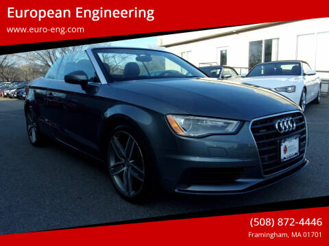 2015 Audi A3 for sale at European Engineering in Framingham MA