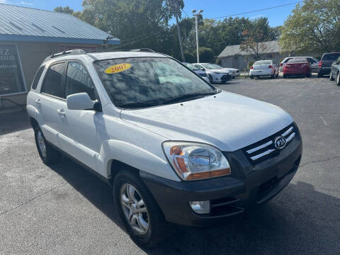 2007 Kia Sportage for sale at Steerz Auto Sales in Frankfort IL