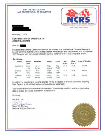 1967 Chevrolet Corvette