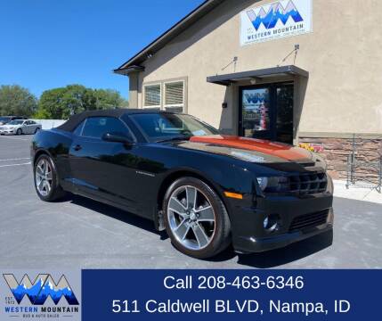 2012 Chevrolet Camaro for sale at Western Mountain Bus & Auto Sales in Nampa ID