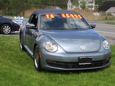 2016 Volkswagen Beetle for sale at Saratoga Motors in Gansevoort NY