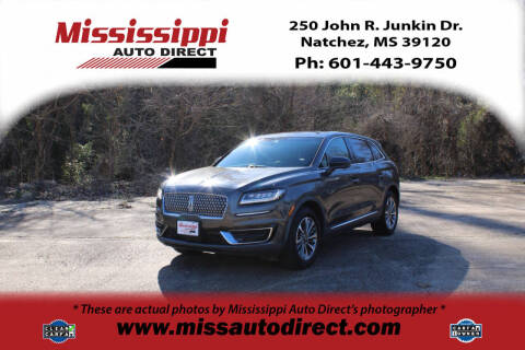 2020 Lincoln Nautilus for sale at Mississippi Auto Direct in Natchez MS