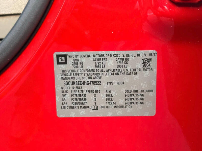2017 Chevrolet Silverado 1500