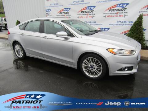 2016 Ford Fusion for sale at PATRIOT CHRYSLER DODGE JEEP RAM in Oakland MD