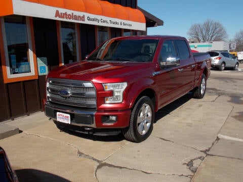 2015 Ford F-150 for sale at Autoland in Cedar Rapids IA