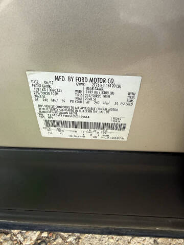 2017 Ford Explorer Limited