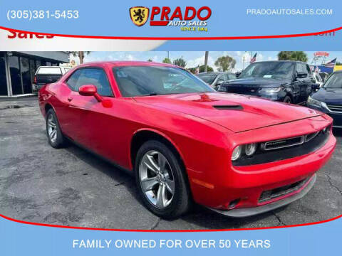 2015 Dodge Challenger for sale at Prado Auto Sales in Miami FL