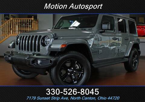 2020 Jeep Wrangler Unlimited for sale at Motion Auto Sport in North Canton OH