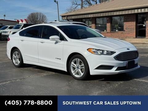 2018 Ford Fusion Hybrid for sale at Southwest Car Sales Uptown in Oklahoma City OK