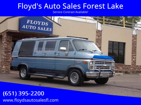 1989 Chevrolet Chevy Van for sale at Floyd's Auto Sales Forest Lake in Forest Lake MN