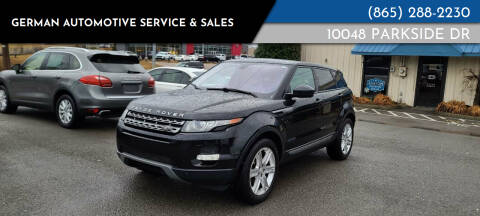 2015 Land Rover Range Rover Evoque for sale at German Automotive Service & Sales in Knoxville TN