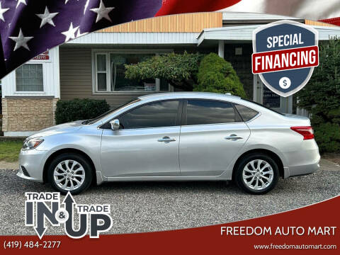 2019 Nissan Sentra for sale at Freedom Auto Mart in Bellevue OH