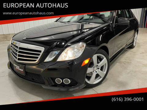 2010 Mercedes-Benz E-Class for sale at EUROPEAN AUTOHAUS in Holland MI