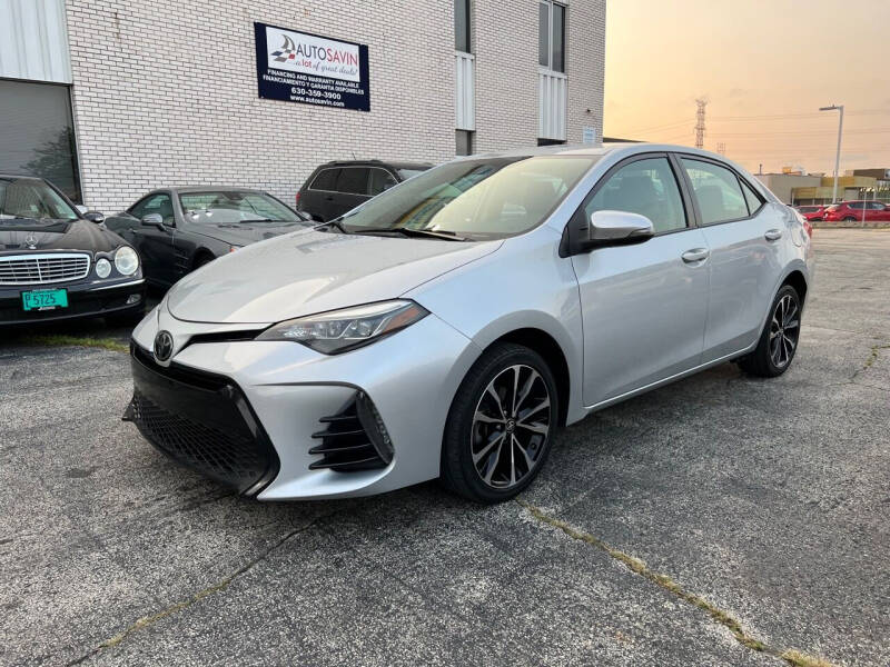 2017 Toyota Corolla for sale at AUTOSAVIN in Villa Park IL