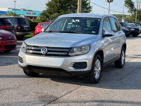 2013 Volkswagen Tiguan for sale at Car Bros in Virginia Beach VA