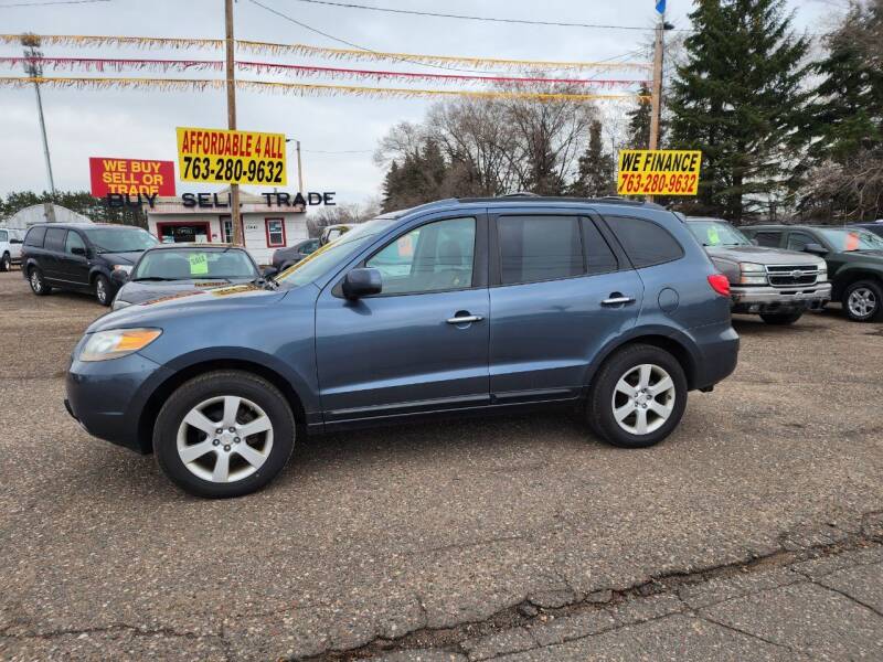 2007 Hyundai Santa Fe for sale at Affordable 4 All Auto Sales in Elk River MN