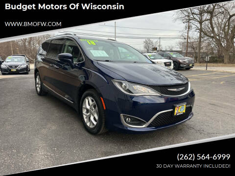 2018 Chrysler Pacifica for sale at Budget Motors of Wisconsin in Racine WI