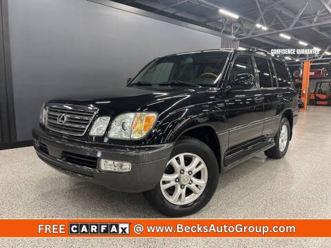 2005 Lexus LX 470 for sale at Becks Auto Group in Mason OH
