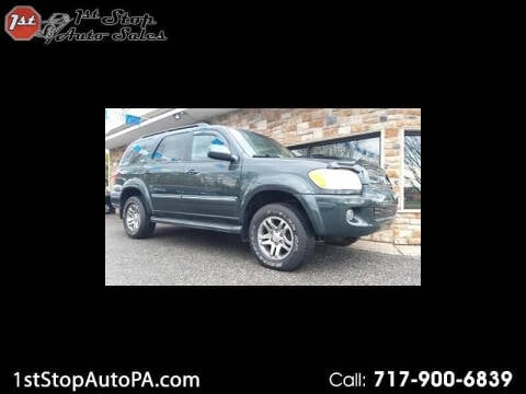 2007 Toyota Sequoia for sale at 1st Stop Auto Sales in York PA