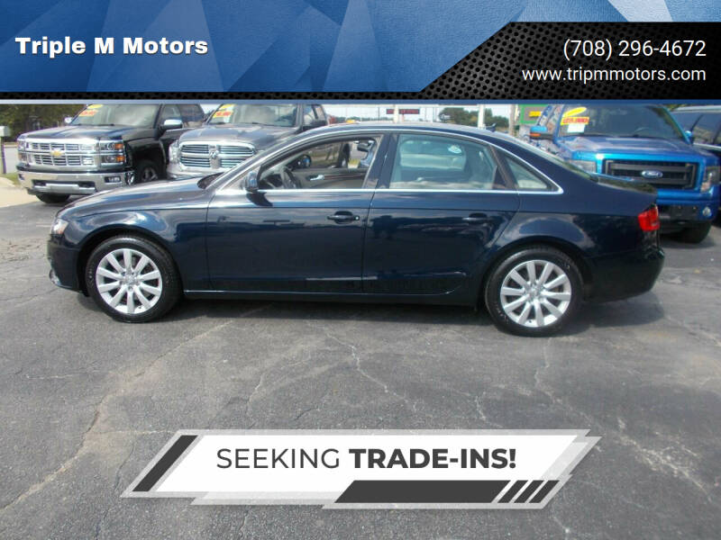2010 Audi A4 for sale at Triple M Motors in Saint John IN