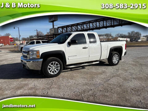 2012 Chevrolet Silverado 1500 for sale at J & B Motors in Wood River NE