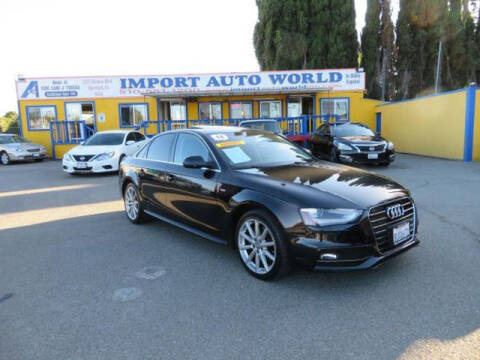 2014 Audi A4 for sale at Import Auto World in Hayward CA