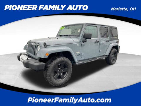 2015 Jeep Wrangler Unlimited for sale at Pioneer Family Preowned Autos of WILLIAMSTOWN in Williamstown WV