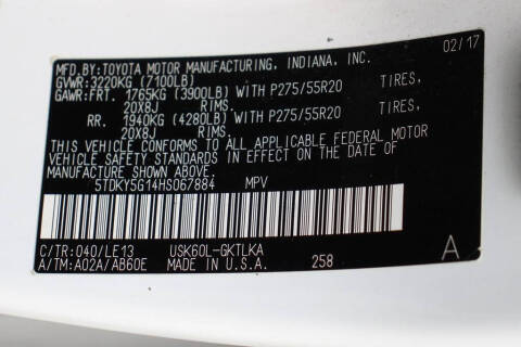 2017 Toyota Sequoia Limited