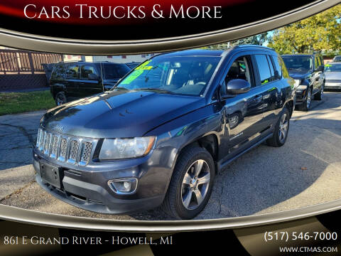 2016 Jeep Compass for sale at Cars Trucks & More in Howell MI