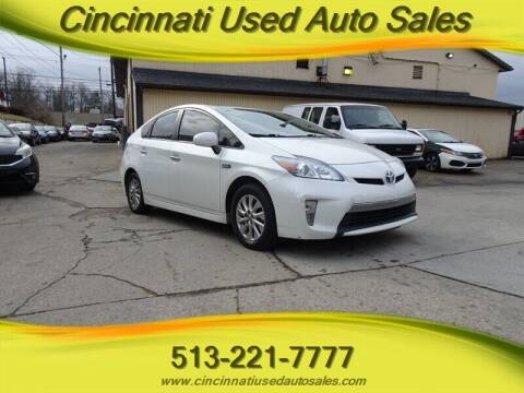 2015 Toyota Prius Plug-in Hybrid for sale at Cincinnati Used Auto Sales in Cincinnati OH