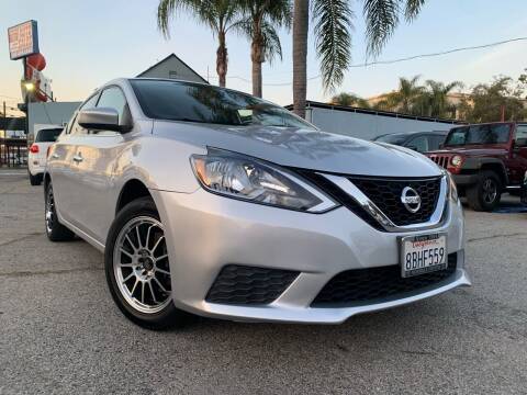 2017 Nissan Sentra for sale at Arno Cars Inc in North Hills CA
